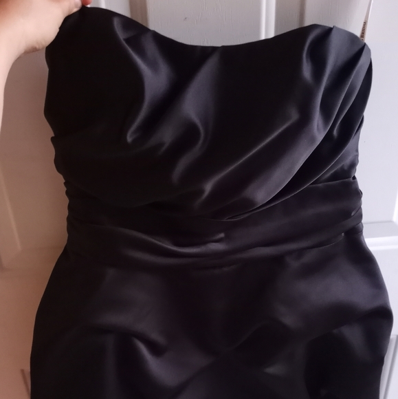 NWT Strapless David's Bridal Dress - Picture 2 of 6